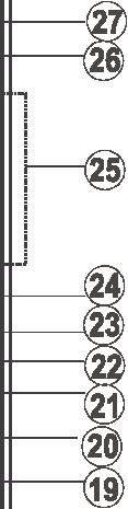 Exit (in DTV mode) / Return / Index page (in TXT mode) 24. OK / Select / Hold (in TXT mode) / Channel List 25. Volume up / down 26. Navigation buttons 27. Mute 28.