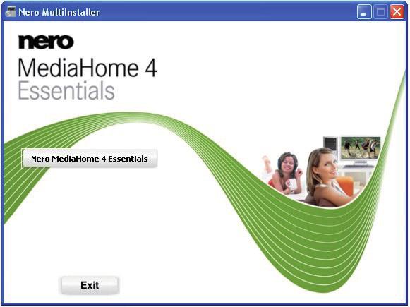Appendix F: Nero MediaHome Installation To install Nero MediaHome, please proceed as follows: Note: To use DLNA function, this software should be installed to your PC. 1.