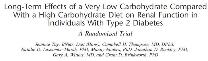 Düşük karbonhidratlı diyetin uzun vadede böbrek fonksiyonlarına etkisi nedir?