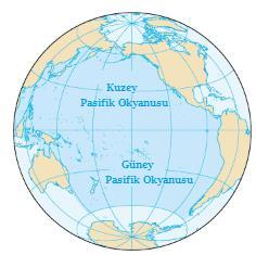 Sonuç olarak yeryüzünde yer alan okyanuslar büyükten küçüğe doğru şu şekilde sıralamak mümkündür: Tablo 8. Yeryüzündeki Okyanuslar Okyanus Yüzölçümü (km 2 ) Pasifik 168.723.000 Atlas 85.133.