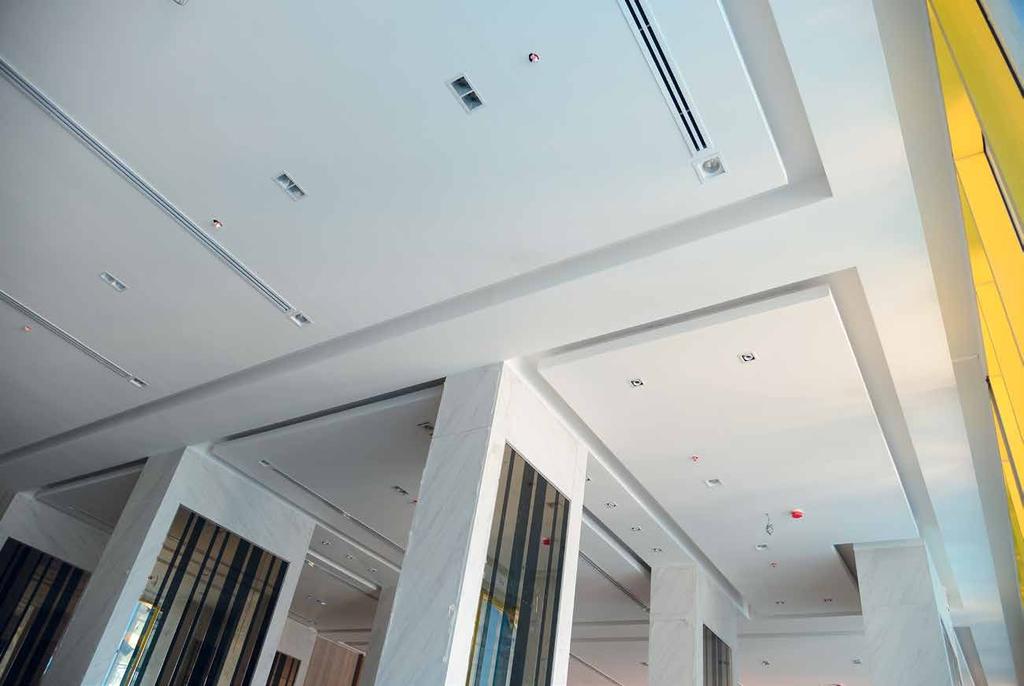 ALÇIPAN TAVAN GYPSUM CEILING 37 Alçı levha ile yapılan bu asma tavan, hızlı uygulanabilen, dekoratif ve diğer asma tavan sistemlerine göre maliyet açısından çok daha uygundur.