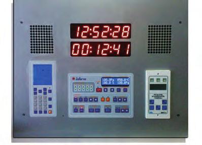 Ameliyathane Kontrol Paneli Ameliyathane Kontrol Paneli Tümüyle mikroişlemci kontrollü esnek tasarım Ön panelde 6-dijit saat ve 6-dijit kronometre LED gösterge Saat için elektrik kesilmelerine karşı