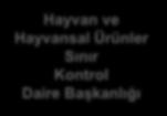 GIDA VE KONTROL GENEL MÜDÜRLÜĞÜ Genel Müdür Genel Müdür Yardımcısı Genel Müdür Yardımcısı Genel Müdür Yardımcısı Genel Müdür Yardımcısı Bitki Koruma Ürünleri