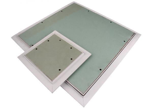 1 TOUCH-OPERATED DRYWALL ACCESS PANEL DESCRIPTION: TMK Drywall control covers; Plasterboard, Boardex, Guardex, Aqua Panel Vb.