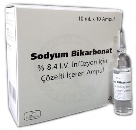 Tedavi - ANTİKOLİNERJİK SENDROM Sodyum Bikarbonat