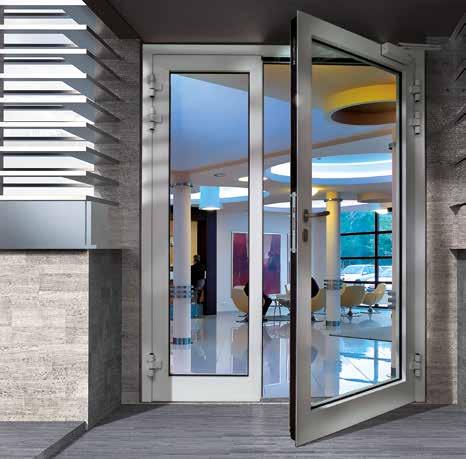 CLASS EI90 Three chamber system, design for creating both internal and external doors.
