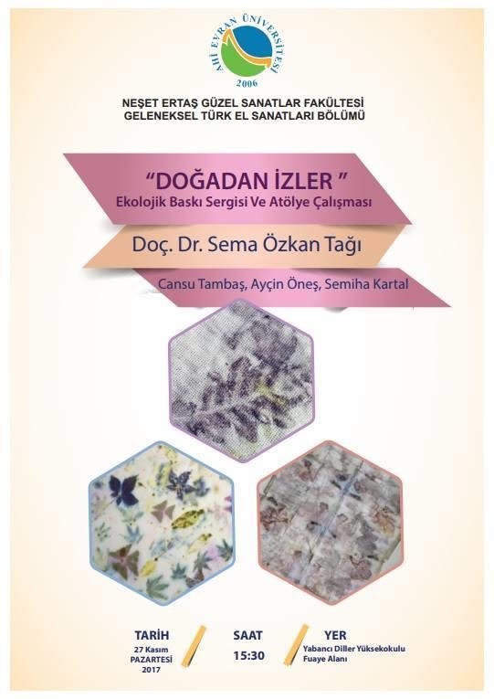 Neşet Ertaş Güzel Sanatlar Fakültesi ile Anadolu Halk Sanatları Uygulama ve Araştırma Merkezinin ortaklaşa düzenlediği, Doç. Dr.