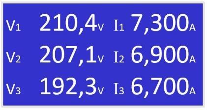 1.1 Anlık Tanφ Değerleri Netvar ın çalışma ekranında L1, L2 ve L3 fazlarına ait Tanjant değerleri sayısal ve açısal olarak Şekil 3.1.2 deki gibi gösterilmektedir.