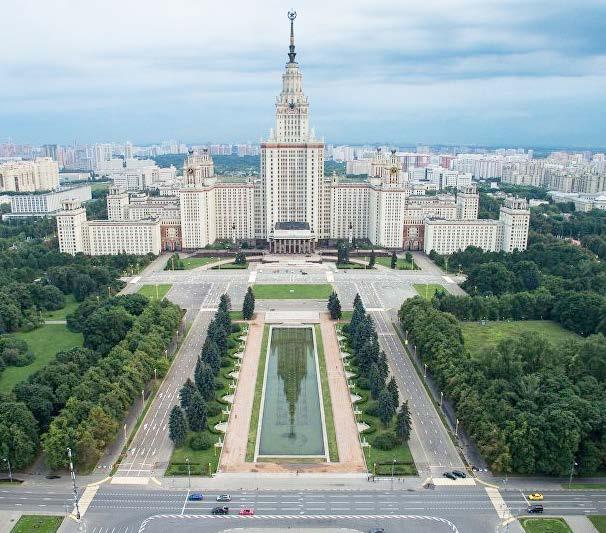 Lomonosow Moskova Devlet Teknik Üniversitesi ( MGU) Lomonow Moskova Devlet Üniversitesi Rusya nın en prestijli üniversitesi olup Dünya sıralamasında en iyi 1000 üniversite içerisinde 95. sıradadır.
