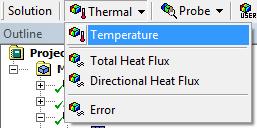 Sonucun hangi eksende istendiği ise Result Selection dan X axis seçilerek belirtilir. Heat flux probe sağ tıklanır, Rename seçilir ve q_inlet olarak yeniden adlandırılır.