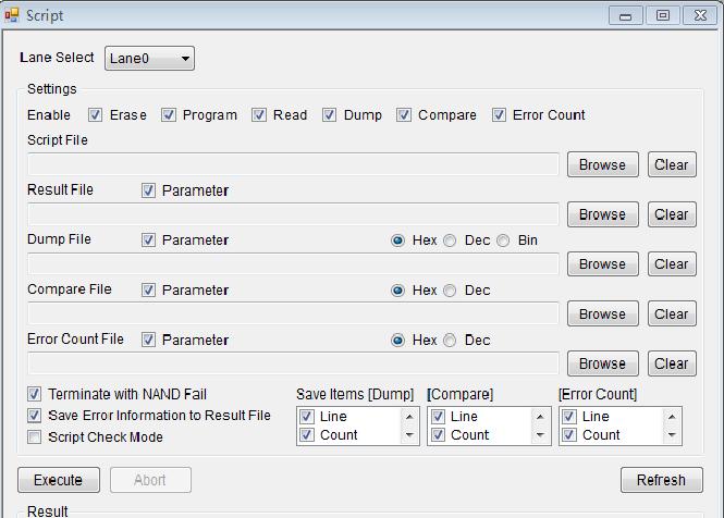 Supports Script andapi NFA100 provides Script, allowing clients more