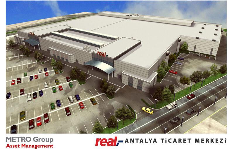 Real Market-Antalya : Metro Gross Market ĠNġAAT ALANI : 40.