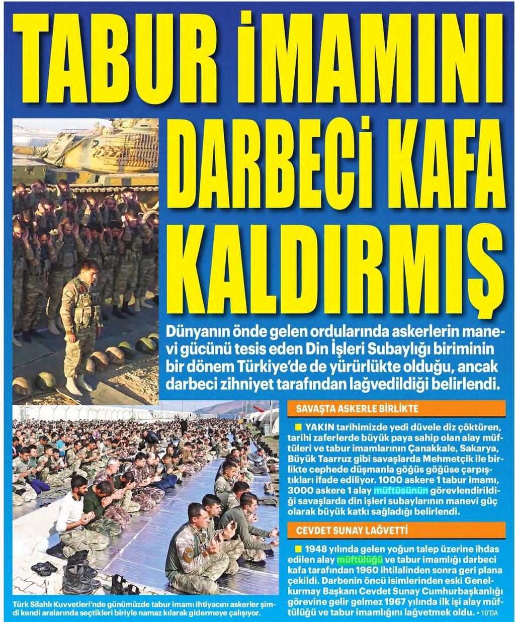 YENİ AKİT Yayın Tarihi : 02.08.