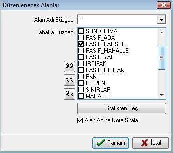 yola terk olması gerektiğini hesaplanması için işlem yapılır. İşlem için Netmap menüsü altında Parsel Editörü açılır.