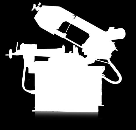 BMS 270 DG Çift Tarafa Açılı Manuel Mafsallı Şerit Testere Makinası Hidromekanik Şerit Germe Mengene Siti Redüktör Şerit Testere Bıçağı 27 Hız Kontrol Cihazı Talaş Fırçası Kapak Swıch Dayama SAP