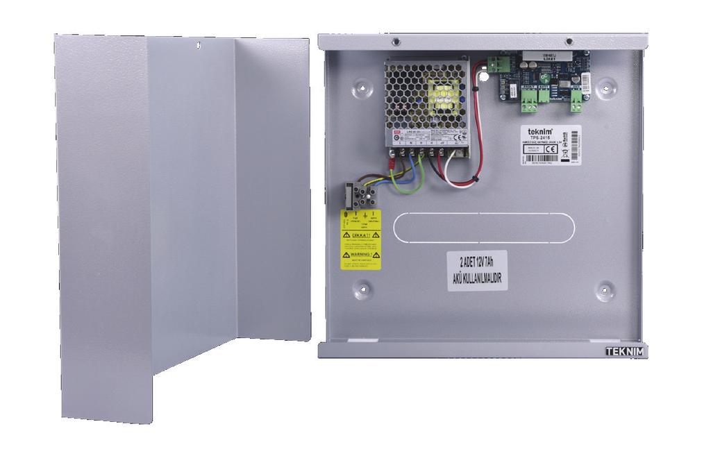 TPS-1215 / TPS-2415 TPU-8125 / TPU-8245 Harici Güç Kaynakları Yangın alarm, hırsız alarm, CCTV veya Access kontrol sistemlerinde ilave güç kaynağı gereken uygulamalarda kullanılabilir.
