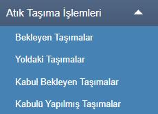 3.2 Atık Üreticisi - Talep Onaylandıktan Sonra 1. Atık üreticileri araç gelmeden önce talebi yazdırır. Buradaki TKN numarası sadece atık üreticisine görüntülenir.