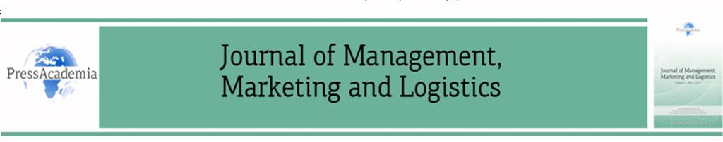 Journal of Management, Journal Marketing of Management, and Logistics Marketing -JMML and (2016), Logistics Vol.