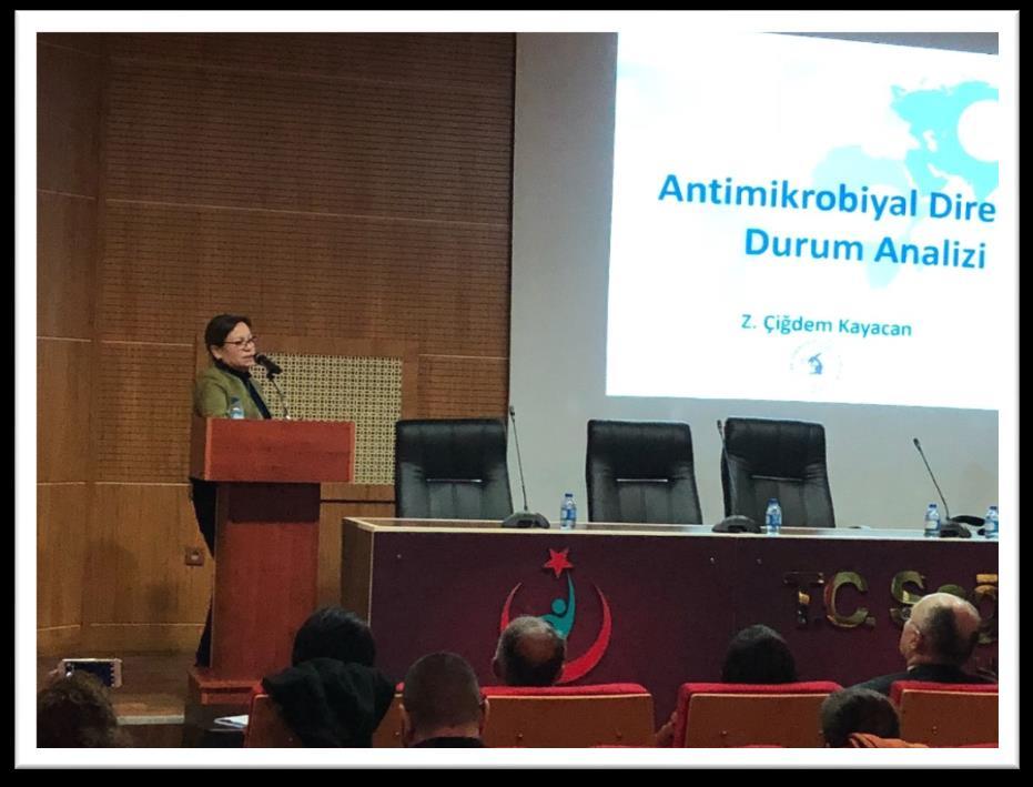 Sempozyuma katılan dernekler Hasta ve Sağlık Çalışanı Güvenliği Platformu Türk Mikrobiyoloji Cemiyeti Klinik Mikrobiyoloji Uzmanlık Derneği (KLİMUD) Hastane İnfeksiyonları Derneği (HİDER) Türk İç