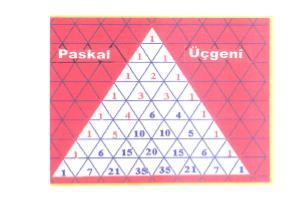 Pascal üçgenindeki küçük üçgenlerden içinde çift sayı