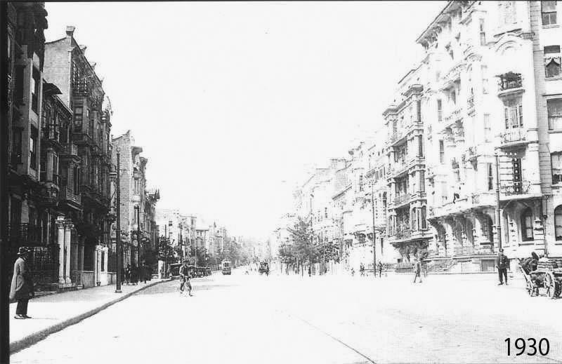 Şekil 5.2: Halaskargazi Caddesi, 1930, http://www.