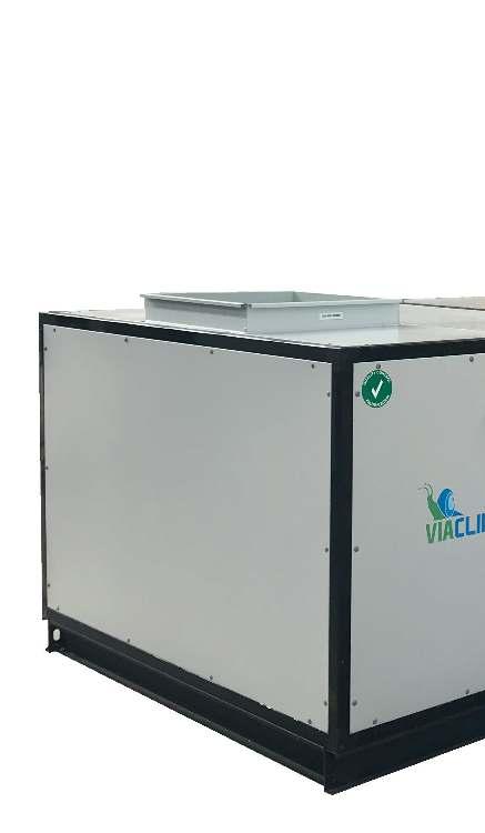 VKSStandart Genel Özellikleri Standart Aksesuarlar Acil Stop Hava Damperi Negatif Basınç Sifonu Damla Tutucu Hücre Yapısı EN1886 standartlarına uygun dizayn edilmiştir.