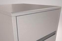 Easy clean surfaces with inox 304 quality stainless steel trunk.