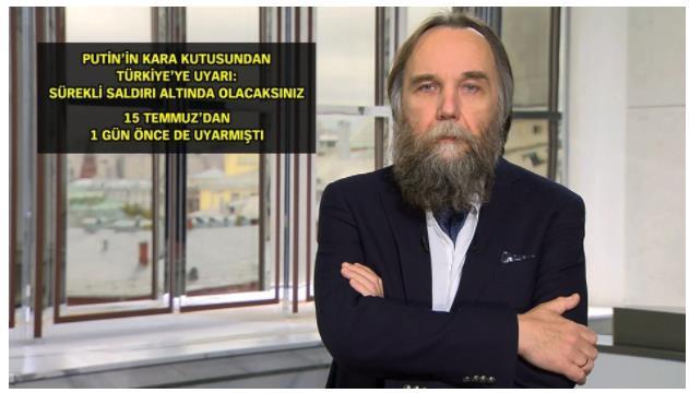 Prof. Aleksandr Dugin'den Türkiye'ye uyarı : ABD yüklenecek B planı yapın Türkiye yi 15 Temmuz darbe girişiminden bir gün önce Orduda hareketlilik var diye uyaran Rus filozof Prof.