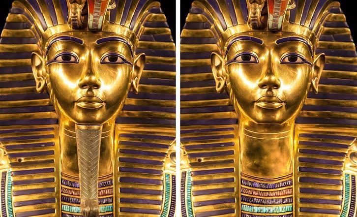 Firavun Tutankamon un defin maskesi, hem Mısır ın sembollerinden bir tanesi hem de insan uygarlığının 10