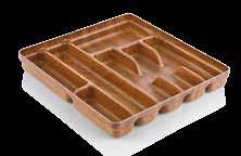 Tray 3 Compartment Servis