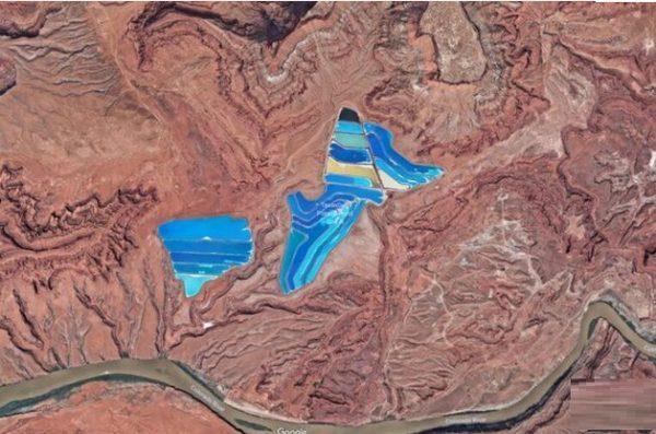 Yeşilist tarafından derlenen 11 inanılmaz görüntü 1 Mavinin nefes kesici tonları Bu güzellikleri Google Earth ortaya çıkardı.