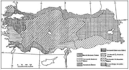 BÖLGE ÇEŞİTLERİ VE SİSTEMATİK YAPILARI Klimatik Bölgeler (İklim bölgeleri) Yeryüzündeki iklim