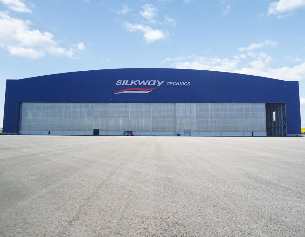 2011 / 2011 - Silkway Technics - Baku / AZARBAIJAN Uçak Bakım Hangarı Aircraft Maintenance Hangar Çelik Yapı İnşaatı Projesi