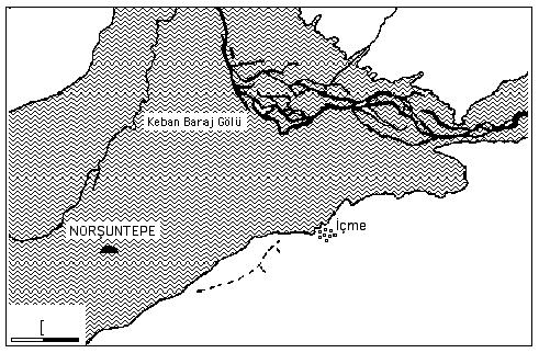 12 Yüksel ARSLANTAŞ, Norşuntepe nin Suriye ve Mezopotamya İle İlişkileri Harita 2: Ubeyd Kültürünün Yayılım Alanı (Veli Sevin, Anadolu Arkeolojisi, İstanbul,2003, s.