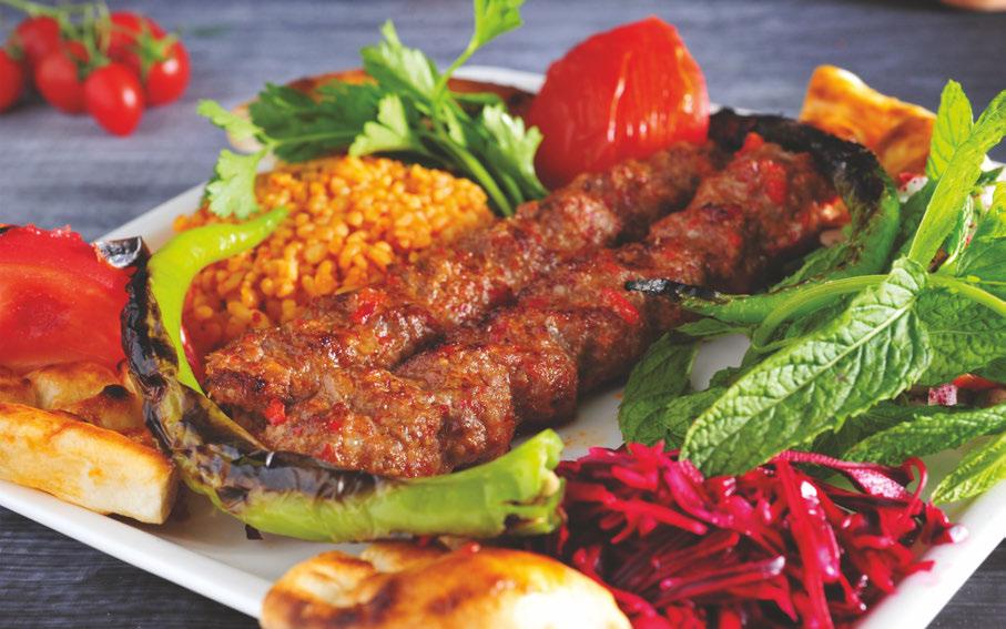 Izgaralar (E ) 1 Porsiyon 1,5 Porsiyon Antep Kıyma Kebap (170 gr.