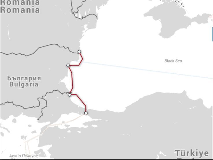 Kıtalararası İnternet Bağlantısı(Kafos AĞI) Kafos= Türkiye'nin Kuzey Internet Omurga Hattıdır.
