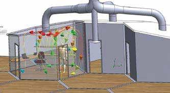 3D DESIGN FLOW SIMULATION MATRİSİ ÖZELLİK FLOW SIMULATION WITH HVAC FLOW SIMULATION