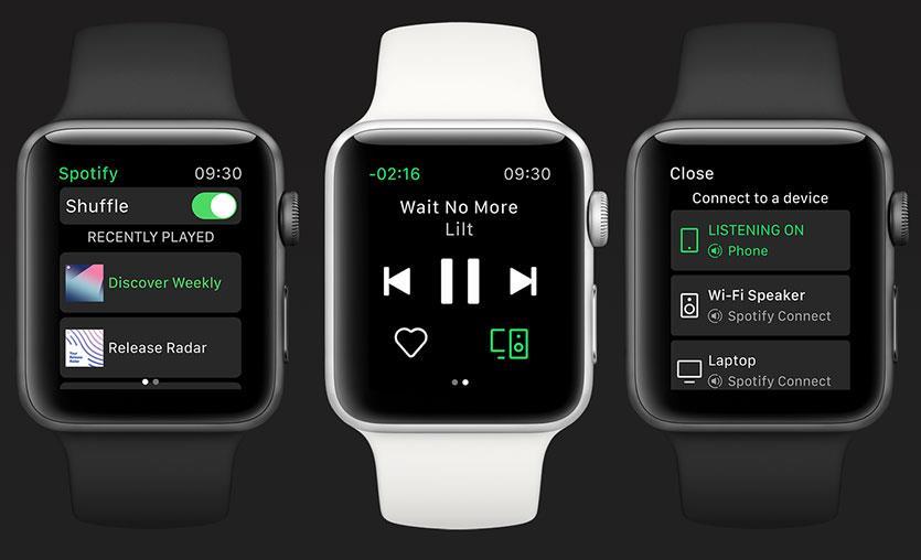 Spotify Apple Watch uygulaması yayınlandı Apple Watch ile olan bu yeni entegrasyon, en