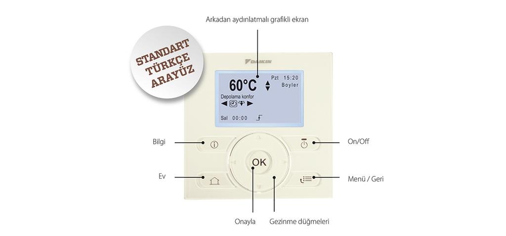 kurutma işlevi etkinleştirilebilir.