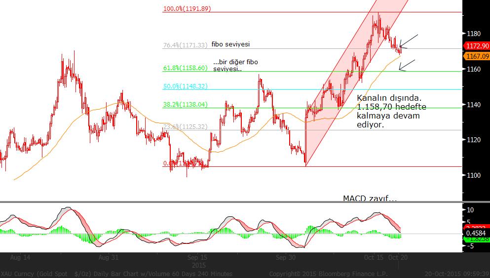 GBP/USD: Paritede son beş işlem gününde orta vadeli alçalan trendin üzerine yükselişin başlamasının ardından, bugün 1,55000 direncinin hedeflendiğini izlemekteyiz.