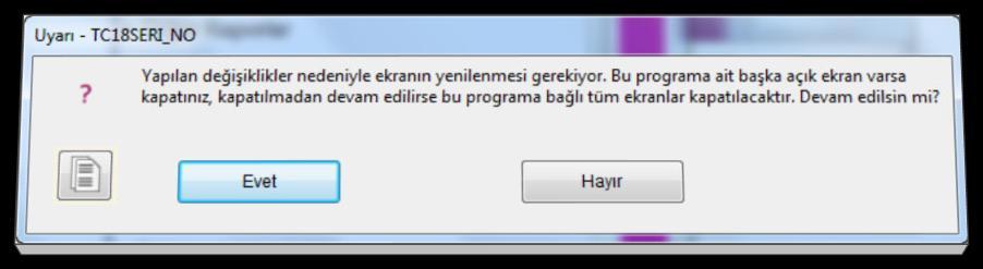 GENEL BİLGİ Vio programları Seri No kullanımı ile kullanıcıya belirli bir kurala göre otomatik seri no oluģturma,