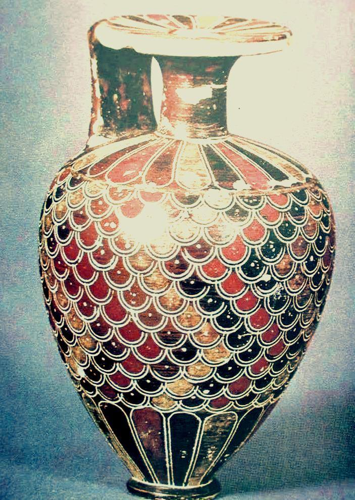 Resim 14. Aryballos. G.62. Hirschmann Koleksiyonu. H. 11 cm. M.