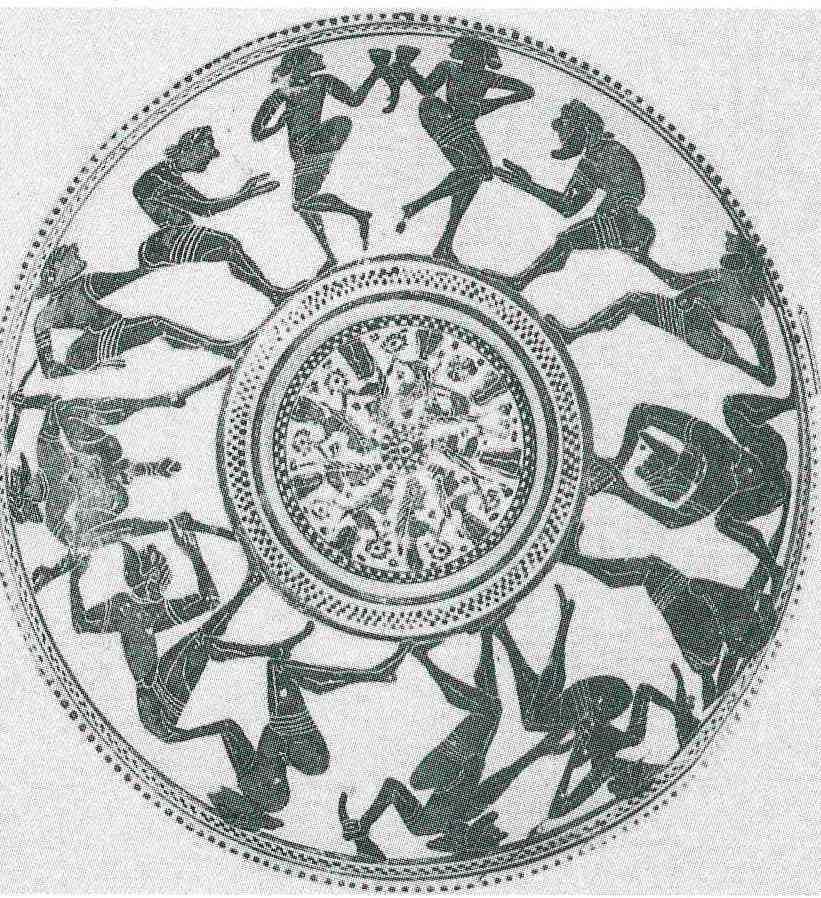 3.2.4.7. Seks Sahneleri Arkaik Dönem Attika sanatının sevilen konusu olan seks, Korinth vazo ressamlığında nadir olarak görülür.