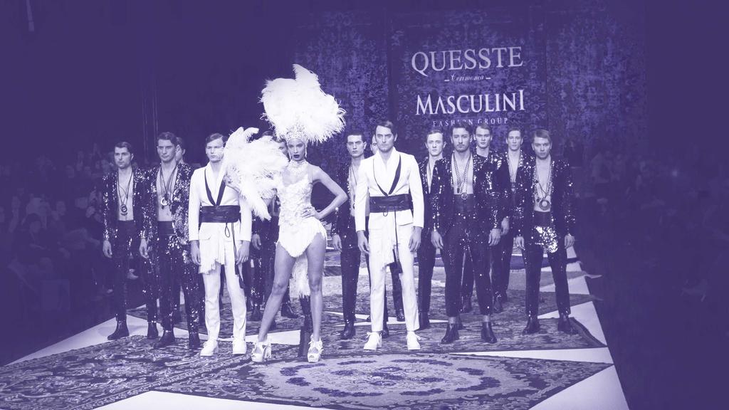 MASCULINI QUESSTE DAMATLIK Masculini - Quesste Damatlık firması önümüzdeki sezon koleksiyonunu