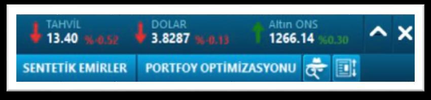 Farklı bir filtreleme parametresi seçildiğinde, Yenile butonu ile sonuçlar yenilenebilir. 2.4.3.