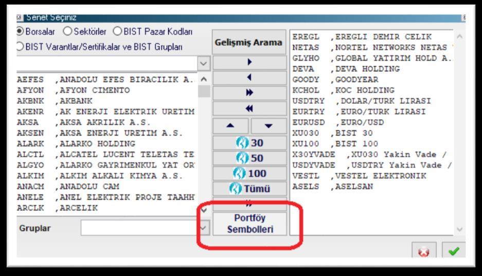 Trading penceresinin Menü butonu altında yer alan ayarlar menüsü ile açılan pencereye Prime sekmesi eklendi.