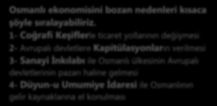 James Watt tarafından icat edilen buhar makinesinin bütün makinelere uygulanması ile el tezgâhları ve atölyeler kapandı, fabrikalar açıldı. İnsan gücünün yerini makine gücü aldı ve üretim hızlandı.