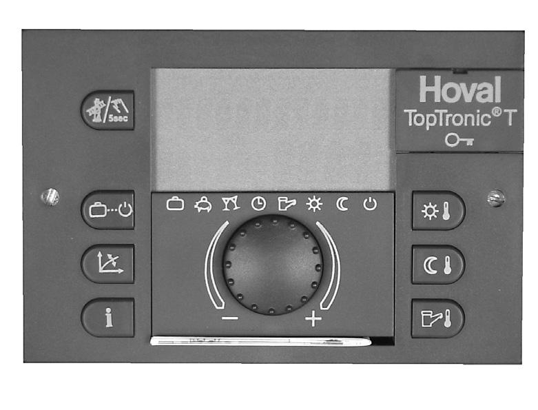 Isıtma sstem kontrolörü 4 205 044 / 02 6.4 Kontrol ve gösterge elemanları 6.4.1 Kontrol elemanlarının fonksyonu Merkez çevrmel-basmalı düğme ve sembollerle şaretlenmş tuşlar kullanımı kolaylaştırmaktadır.