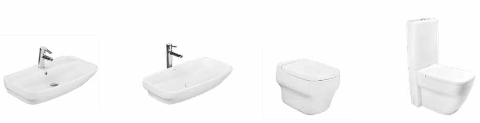 Bowl washbasin without tap hole Aquasave Klozetler 6 Litre yerine 4 Litre