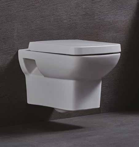 Küçük banyolar için önerilen Tyana Compact Serisi klozet seçeneklerinde öne çıkan en önemli özellik; 4 litre su ile tam temizlik sağlamasıdır.